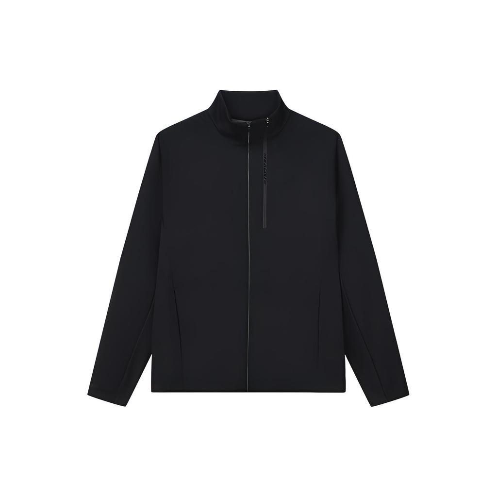 New FILA Jackets Men's Pitch Black A11M215519FBK