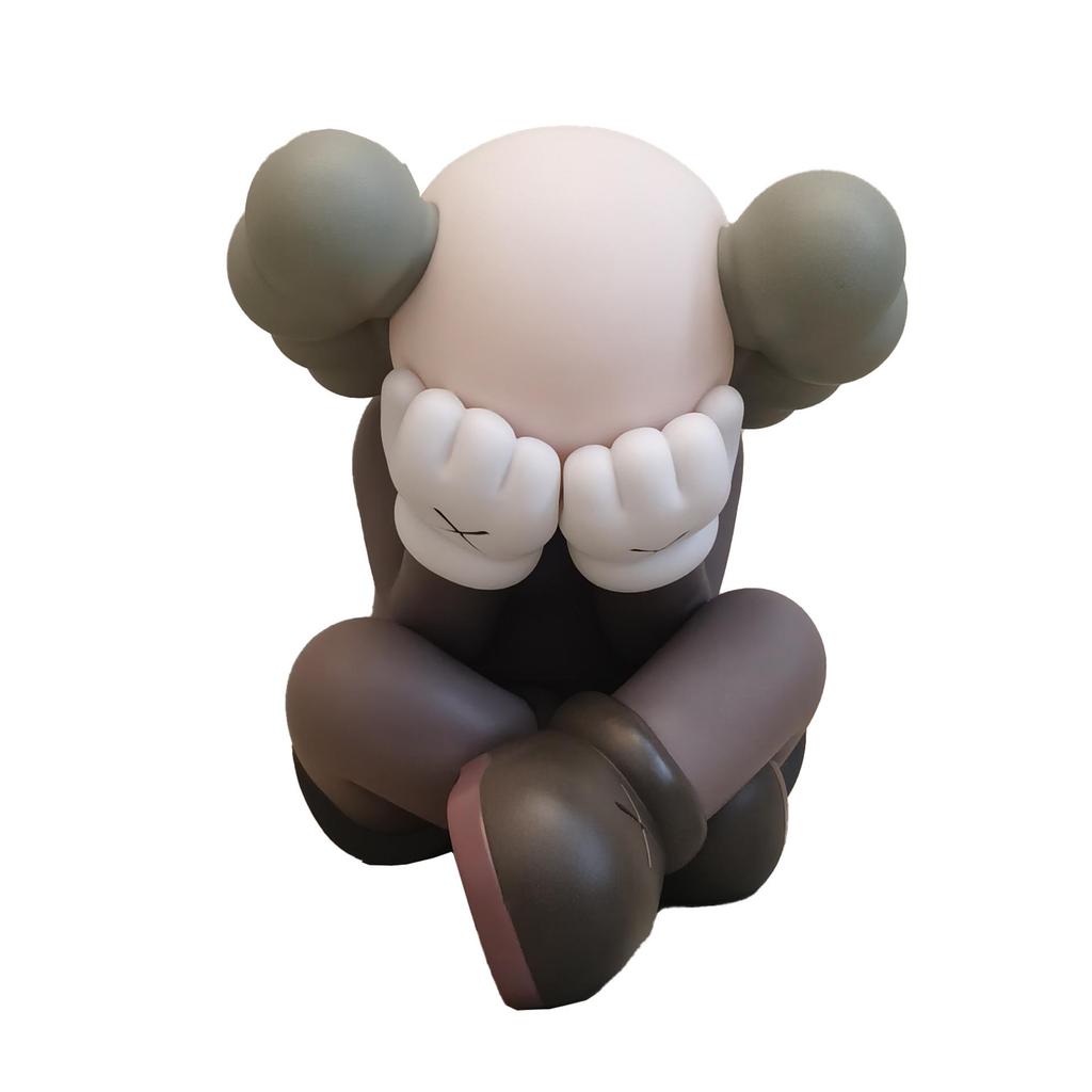 Kaws Semi-Dissected Bear Figure Ornament - Trendy Decorative Toy for Living Room Collection Gift