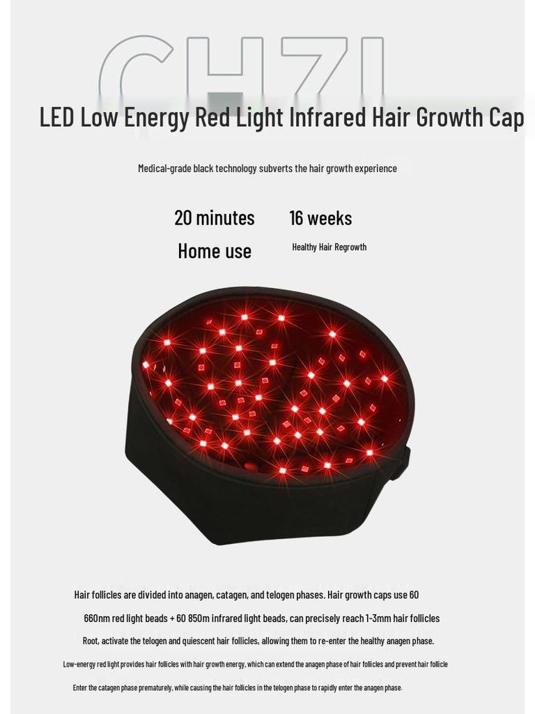 Infrared Light Therapy Cap for Hair Growth