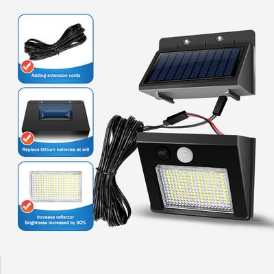 32LED/48LED Outdoor Garden Spotlight 1200mAh Wall Lamp IP65 Waterproof Solar Outdoor Light Long Endurance for Porch Patio Yard