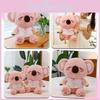 In Koala Pink Clothes Plush Toy Cartoon Stuffed Dolls Decoration Kids Gifts
