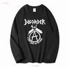 Disorder Fight Junk Thrash hardcore Punk rock band T shirt long or short sleeves vintage Washed graphic Unisex fashion Stylish
