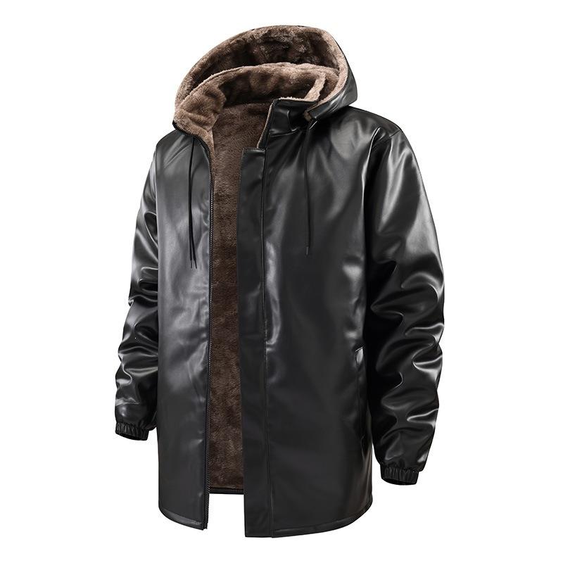 Giacca invernale Xiyin D da uomo in velluto antivento calda mimetica collezione giacca di pelle necessita di essere transcodificata