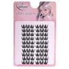 Jiefuxin DIY Lashes Fox Eye Manga False Eyelashes Large Capacity Tapered Thick Segmented Individual Cluster Lash Extensions