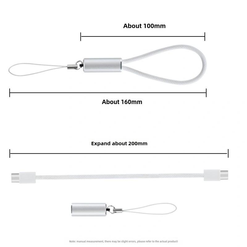 PD66W Fast Charging Cable Type-C To Type-C Aluminium Alloy Braided Data Cable For iPhone15/14/13/12 Samsung Xiaomi Huawei