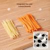 Multi-Function Vegetable Cleaning Tool Kitchen Cutting Gadget Potato Slicer Vegetable Spiralizer