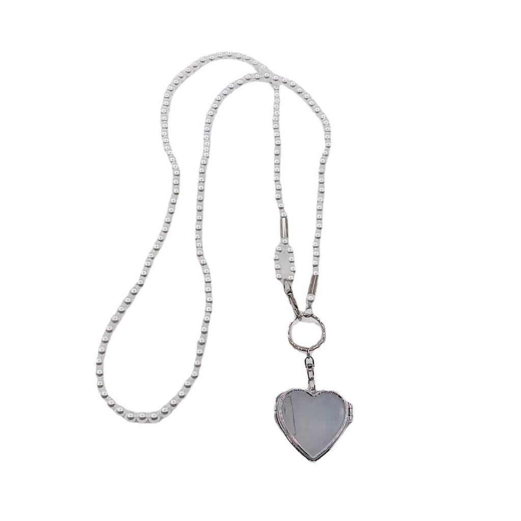 Free Shipping: Stylish Pearl Waist Chain & Heart Charm Crossbody Strap for Women - Versatile Fashion Belt for Skirts & Dresses