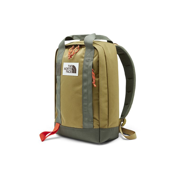 The North Face 14.5L Universal Lightweight Comfortable Logo Print Large Capacity Backpack Unisex Backpack Military-Green 3KYY-ENX