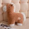 Soft Horse Plush Dolls 50cm Horse Shape Cushion Children With Sleeping Doll  New Year Decorations
