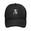 The Skull Head Baseball Caps Adult HipHop Trucker Hat  Dad Hat Breathable Polyester Fishing Hat