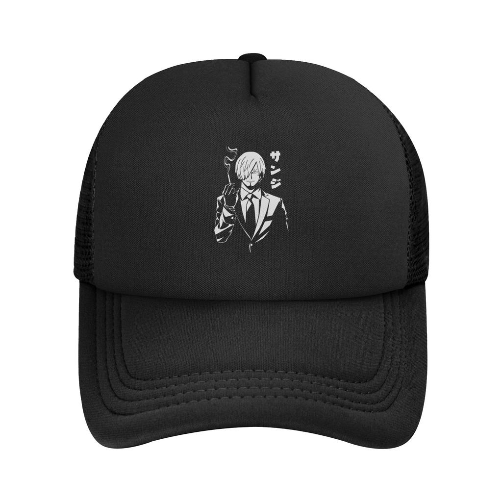 Unisex Women Zoro Wanted onepieces Trucker Hats Outdoor Mesh Baseball Cap Polyester Hats Adjustable Sun Caps Summer