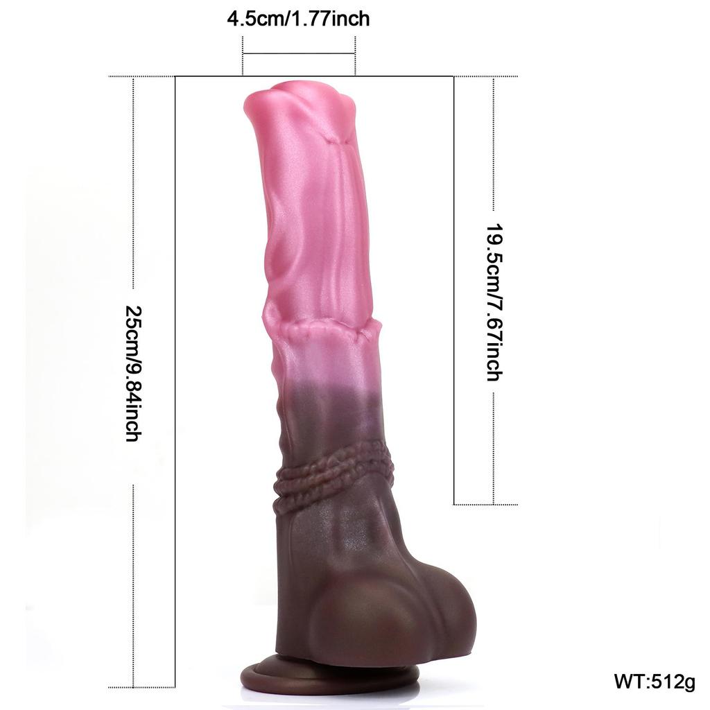 Silicone Large Anal Plug Dildo With Dog Knot Soft Silicone Female Sex Toys Vaginal Anus Stimulation Erotic Masturbators
