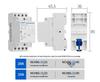 Zhengtai NCH8G AC Contactor: 2P Rail 4P, 220V Single-Phase, 20A/25A/40A/63A, Quiet Operation