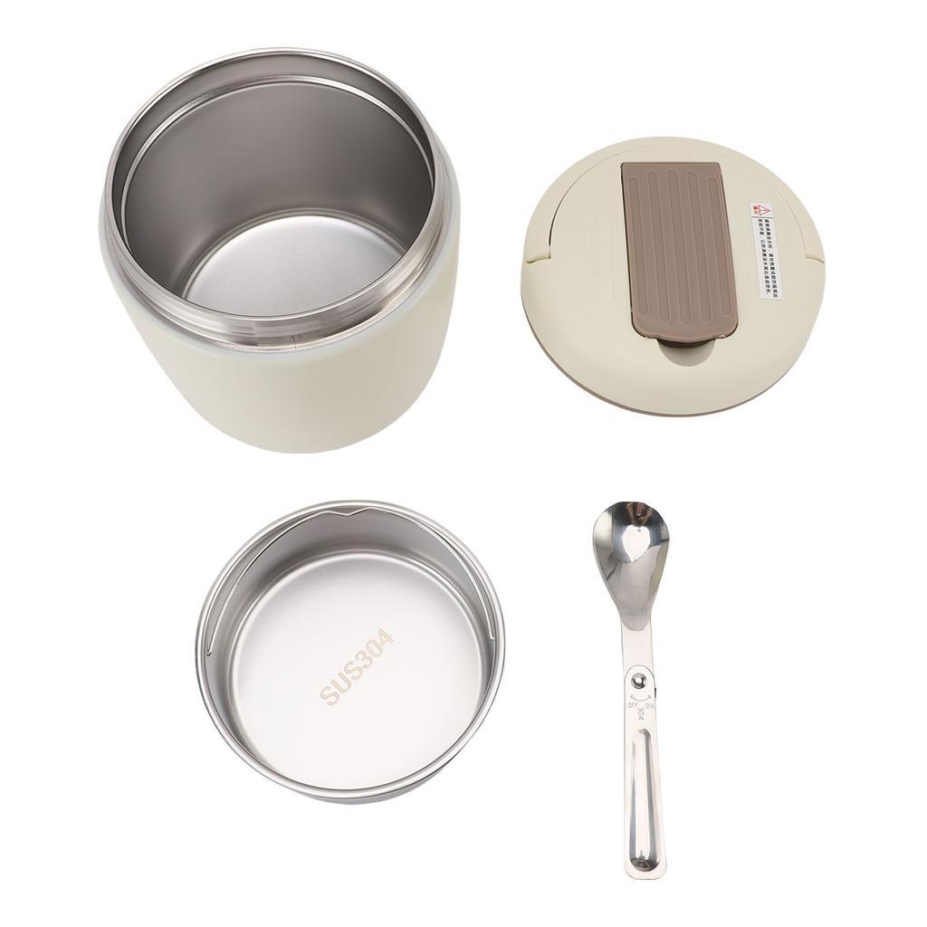 Vacuum Insulated Food Jar 304 Stainless Steel Thermal Lunch Box Soup Container 12 Hour Keep Warm