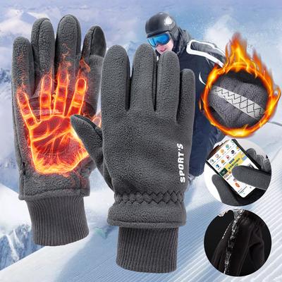 Polar Fleece Outdoor Cycling Gloves