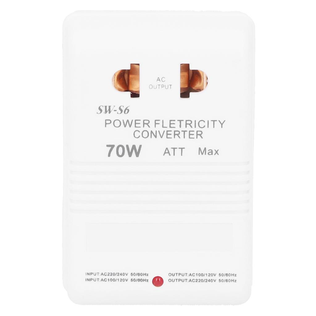 70W Stromwandler zu Zweikanal-Transformator-Adapter für Reisegebrauch /