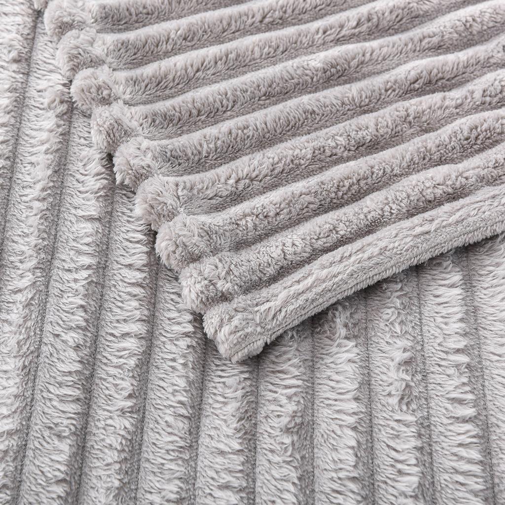 1pc Solid Color Flannel Blanket Soft Warm Throw Blankets for Couch Sofa Office Bed Camping Travel Multi-purpose Gift Blanket