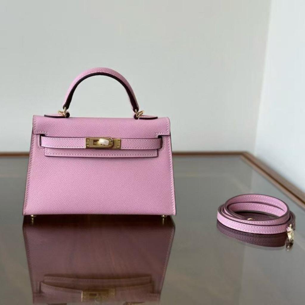 Euli Corrente de Corda Portátil de Segunda Geração Fivela Folha Única Cinco-Ouro Estilo Mini Transversal Design de Fivela de Bloqueio de Bolsa Feminina