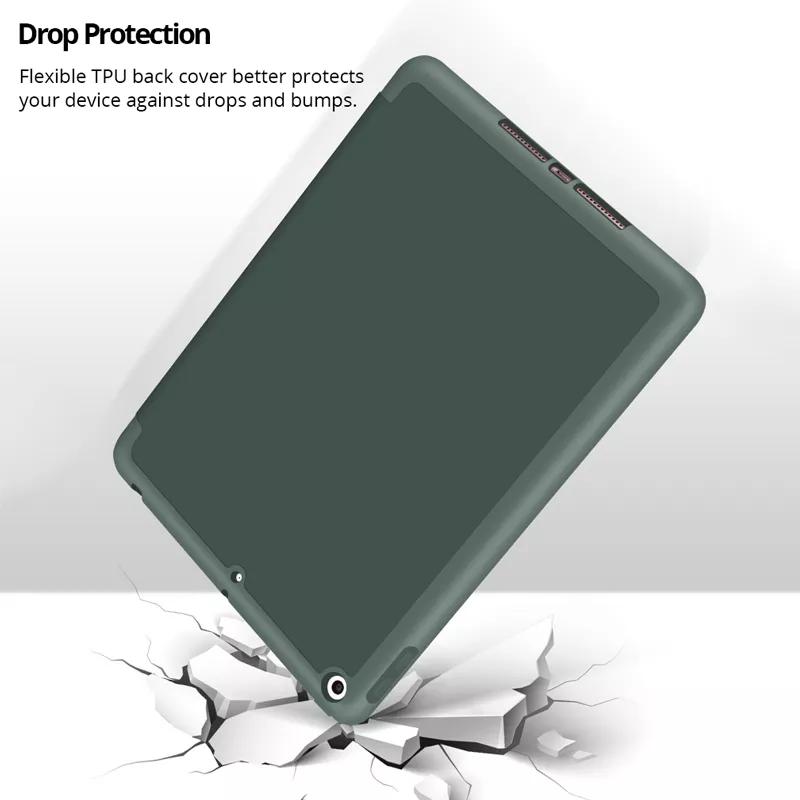 Folio Tablet Hülle für Apple iPad Pro 11 2021 Ladefunktion für Stift Automatischer Schlaf-/Aufwachmodus mit Stifthalter