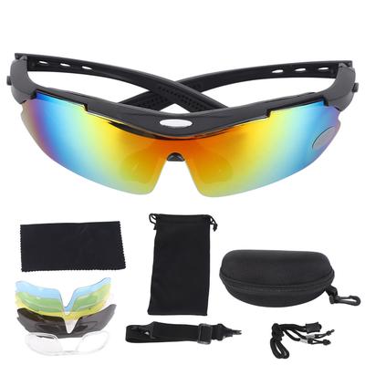 Polarized Sports Sunglasses for Men Women Interchangeable Lenses Driving Cycling Fishing Sun Sunglasses UV Protection
