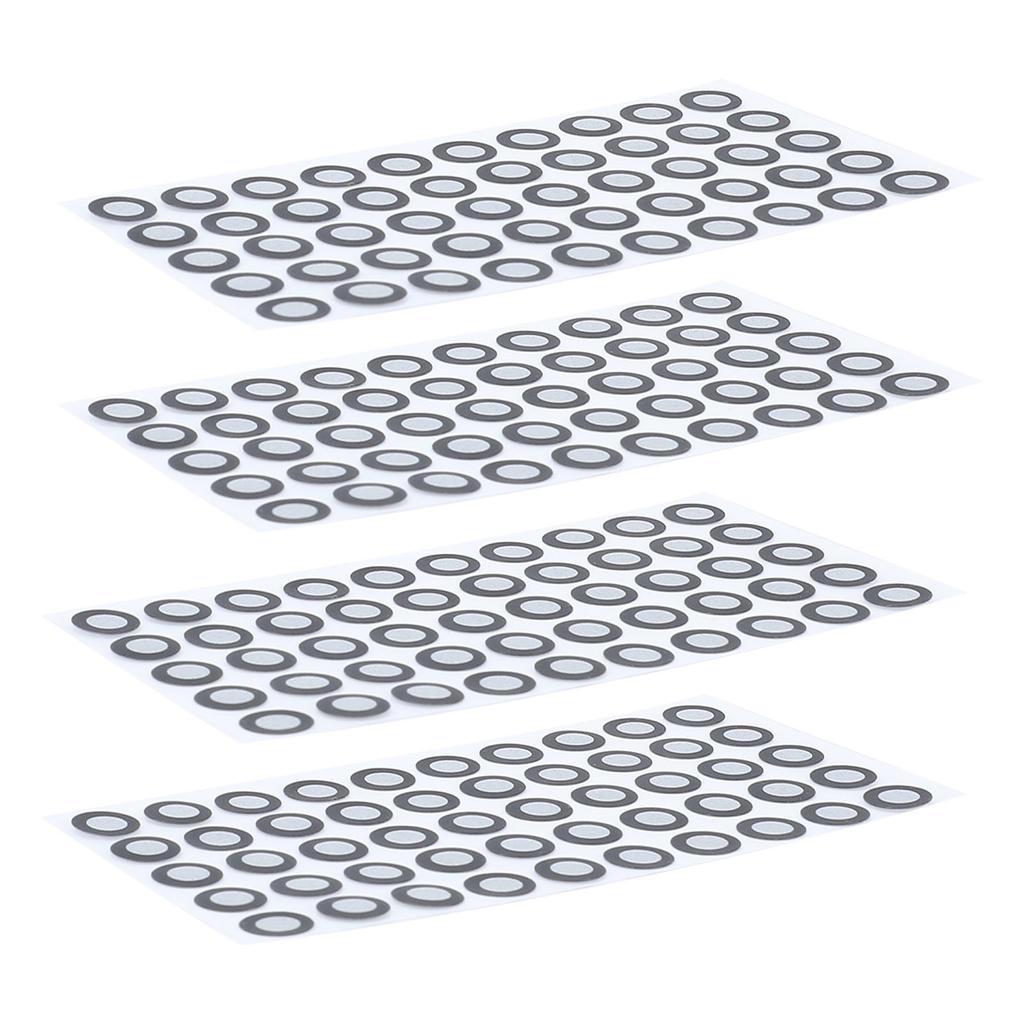 500 Pcs 3D Scanning Marker 6mm ID 10mm OD Reference Point Diffuse Reflection Markers 3D Scan Trackin