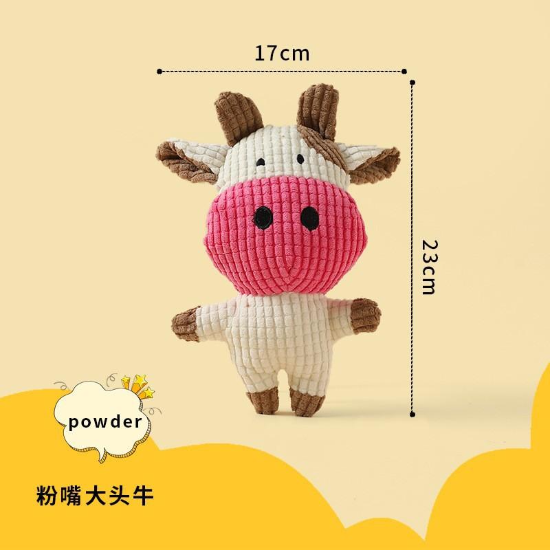 Bow Wow Pet Pizza Dog Toy Squeaky Plush One Piece Pet Teeth Teasing Toy Colorful Playset to Keep Your Furry Friend Busy