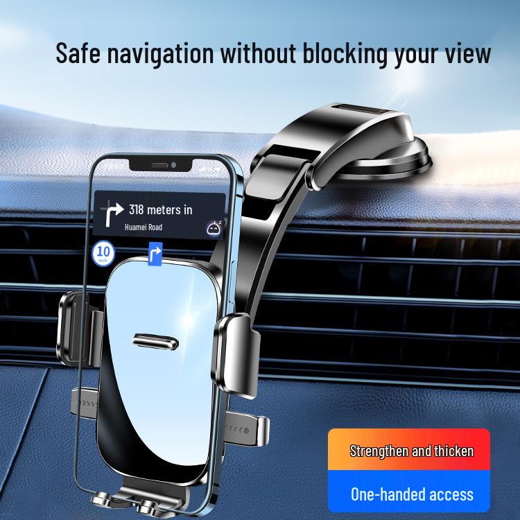 2025 New Model Car Phone Holder, Dashboard Suction Cup, Multifunction Navigation, Fixed Center Console Design