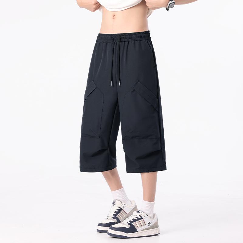 M-8XL Herren Eisseide Schnelltrocknende Shorts: Leichte, atmungsaktive, kühlende Sommer- Cargohosen für 2026.