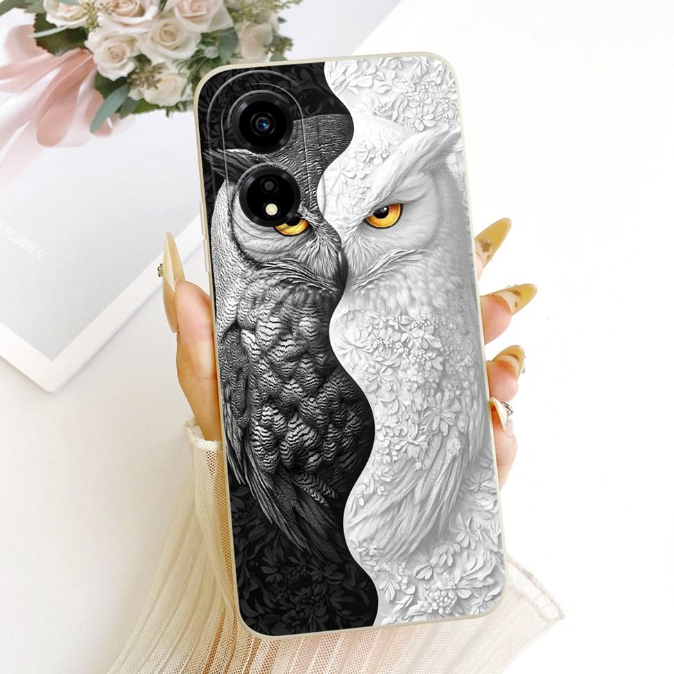 Hülle Für Honor X5 Plus Abdeckung Mode Cartoon Niedlich Lustig Bemalt Silikonhülle WOD-LX1 WOD-LX2 WOD-LX3