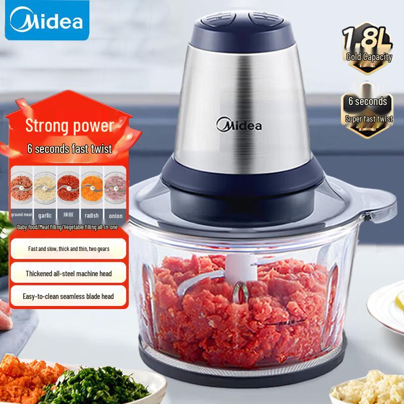 

Midea Electric Food Chopper & Meat Grinder