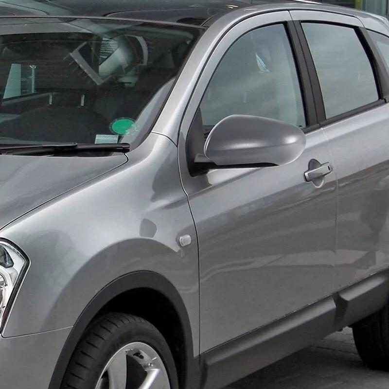 For Nissan Qashqai J10 2007 2008-2014 ABS Rearview Side Mirror Cover Wing Cap Exterior Door Housing Shell Trim Replacement Parts