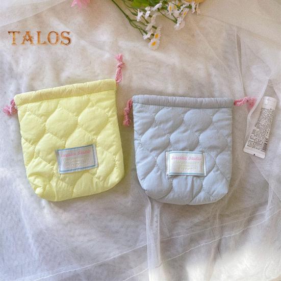 Drawstring Storage Bag Portable Women Girls Napkin Sanitary Pad Bag Multi-functional Travel Organizer Pouch Small Coins Purse