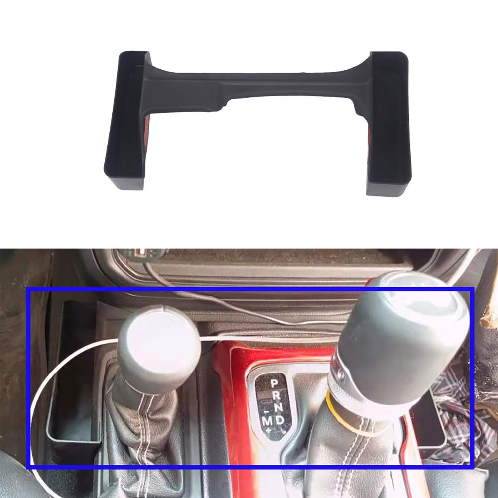 3pcs Gear Shift Console Side Tray Storage Box Set For Jeep Wrangler JL 2018-2022