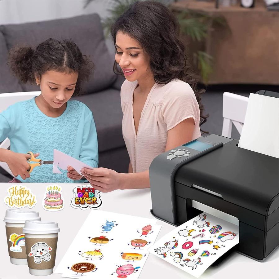 

100 полных листов самоклеящейся бумаги для лазерных и струйных принтеров 8,5 x 11 Полный лист Адресная этикетка для доставки 100 листов 100 этикеток United States