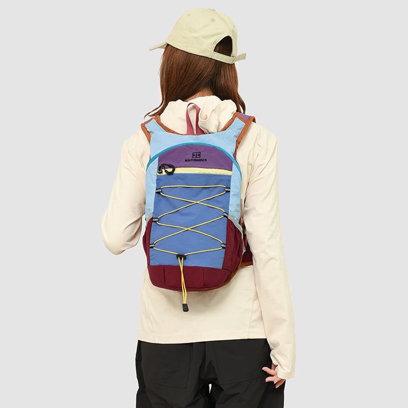 Sports Contrast Backpack Riding Outdoor Short-distance Travel Backpack