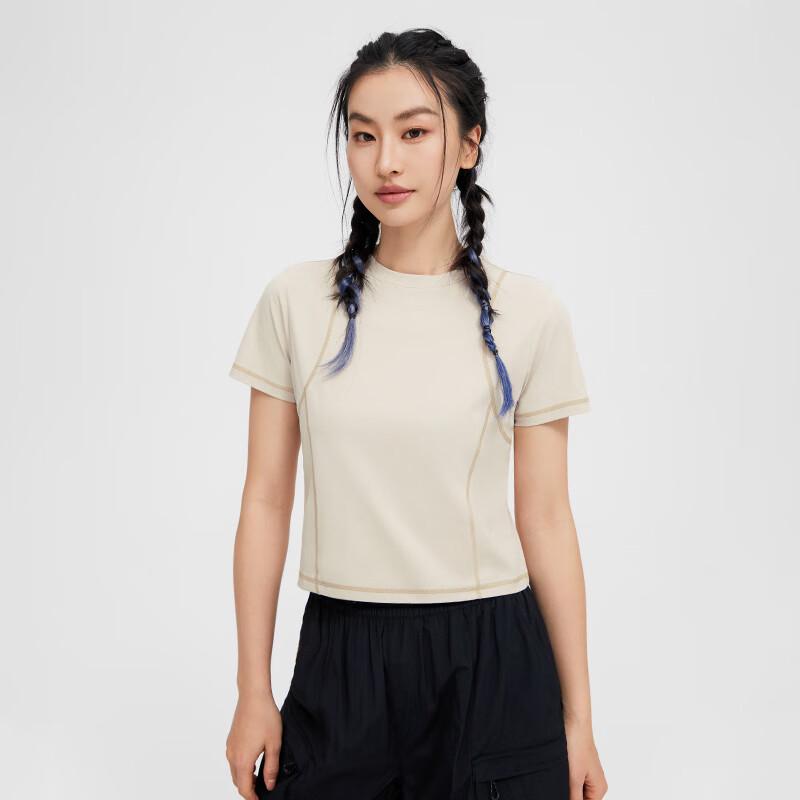 Tuoluzhe Solona Women s Quick-Dry Outdoor Round-Neck Short-Sleeve T-Shirt M