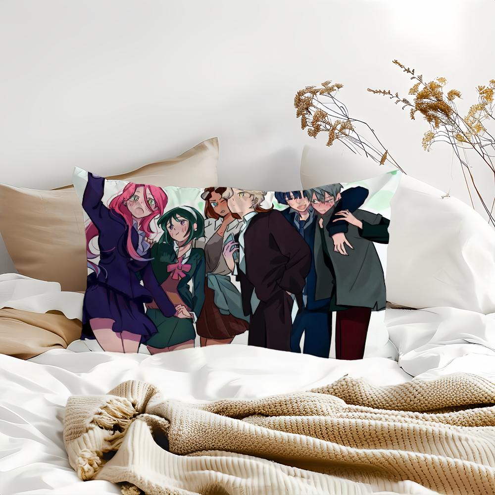 Anime Alien Stage Pillow Case Suitable For All Seasons Home Decoration Cushion Cover Suitable For Livingroom Bedroom Sofa