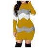 Women Womens Double Breasted   Front Military Style Long Dress