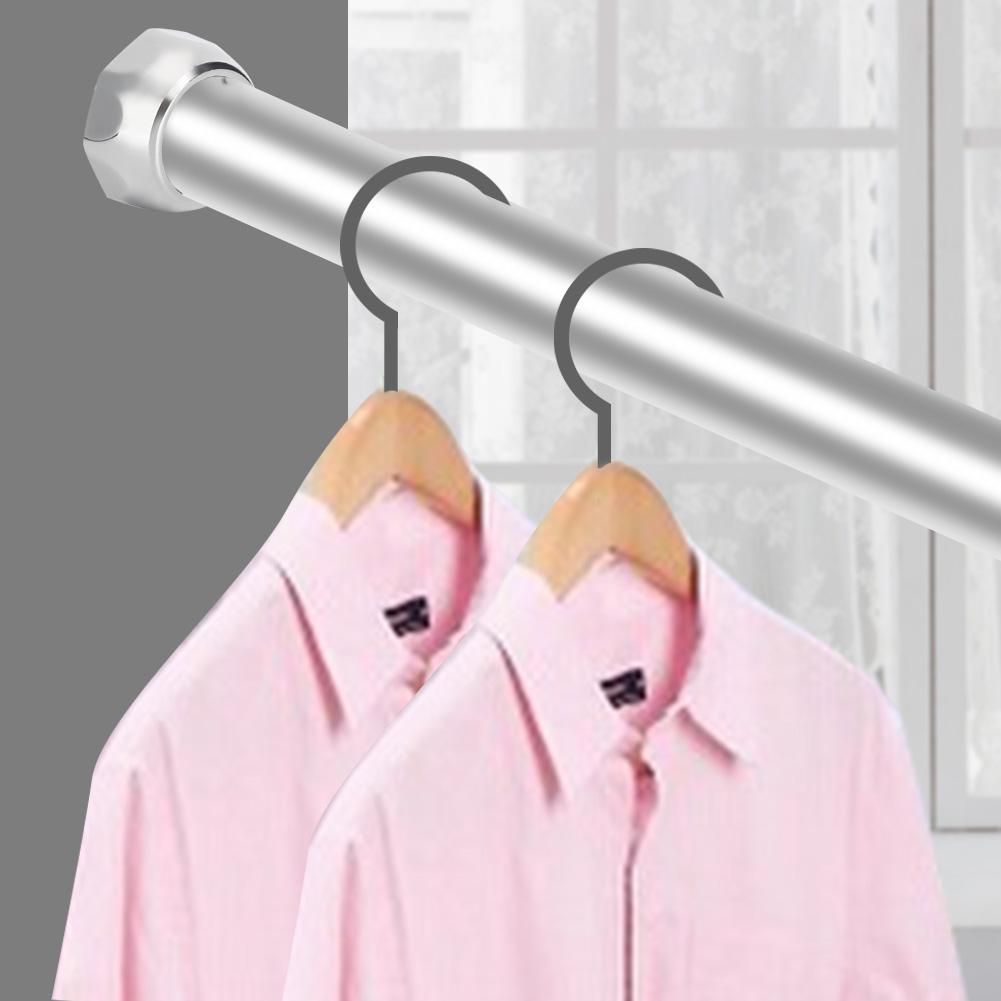 5Pcs Round Tube Clothes Rod Octagonal Flange Holder Base Wardrobe Tube Bracket (25mm Diameter)
