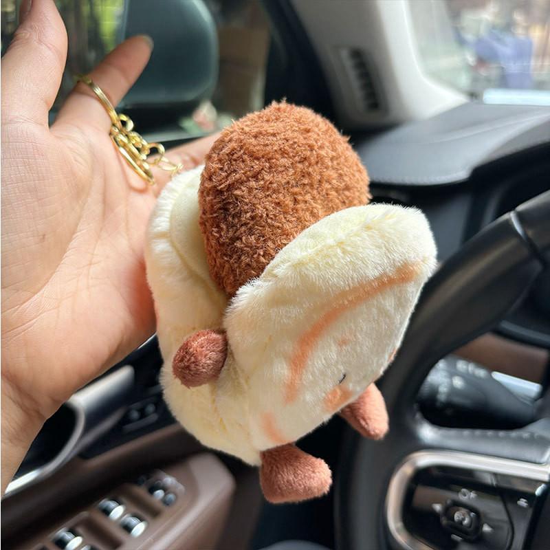 Eyecatching Keychain Plush Featuring Adorable Meat Design Ideal For Cute Charms Bag