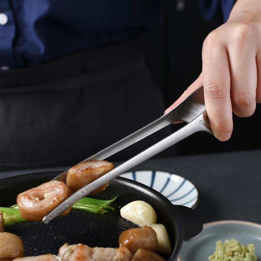 Kitchen Art Beni Stainless Steel Stand Tongs