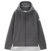 Giordano Women's Loose-Fit Hooded Fleece Zipper Cardigan