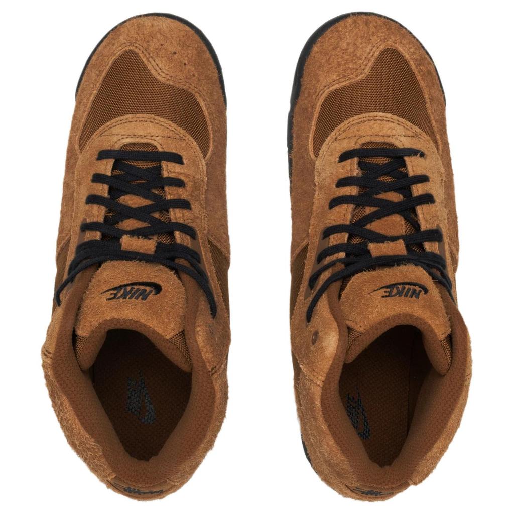 Stüssy X Nike Air Baltoro Abrasion Resistant Slip Resistant Short Outdoor Boots Unisex Light Brown IM7419-200