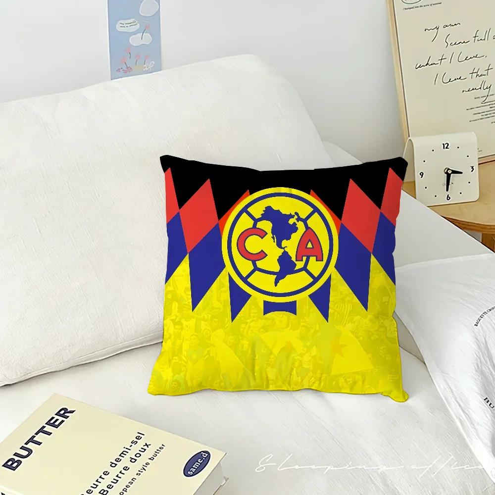 Federa per cuscino Football Club America Federe per cuscini morbidi per decorazioni per la casa e protezionil, 30x30cm