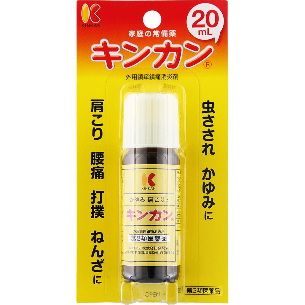 

Kinkan-do Kinkan 20mL Liquid Preparations Insect bites Indications: Insect bites, itching, stiff shoulders, lower back pain, bruises, sprains Liquid P 1