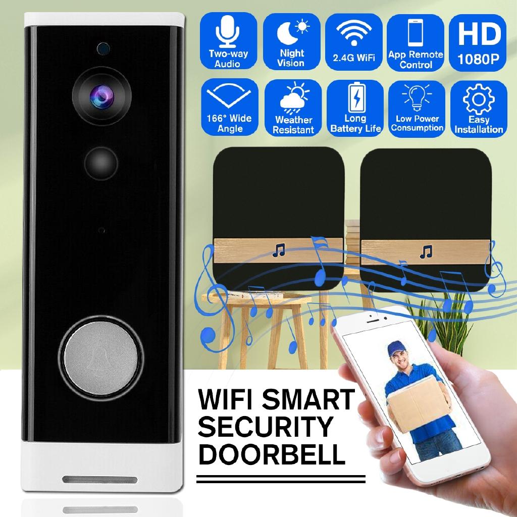 Smart IP Video Intercom WI-FI Video Door Phone Door Bell WIFI Doorbell Camera For Apartments IR Alarm Wireless Security Camera New