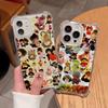 Cute Doll Monchhichis Phone Case For Samsung Galaxy S25 S24 S23 S22 S21 S20 Note20 Edge FE Ultra Plus 4G 5G Anti Fall TPU Cover