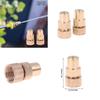 Copper High-Pressure Atomization Nozzle M14*1.5 Adjustable Garden Irrigation Sprinkler Nozzle for Cooling Dust Control