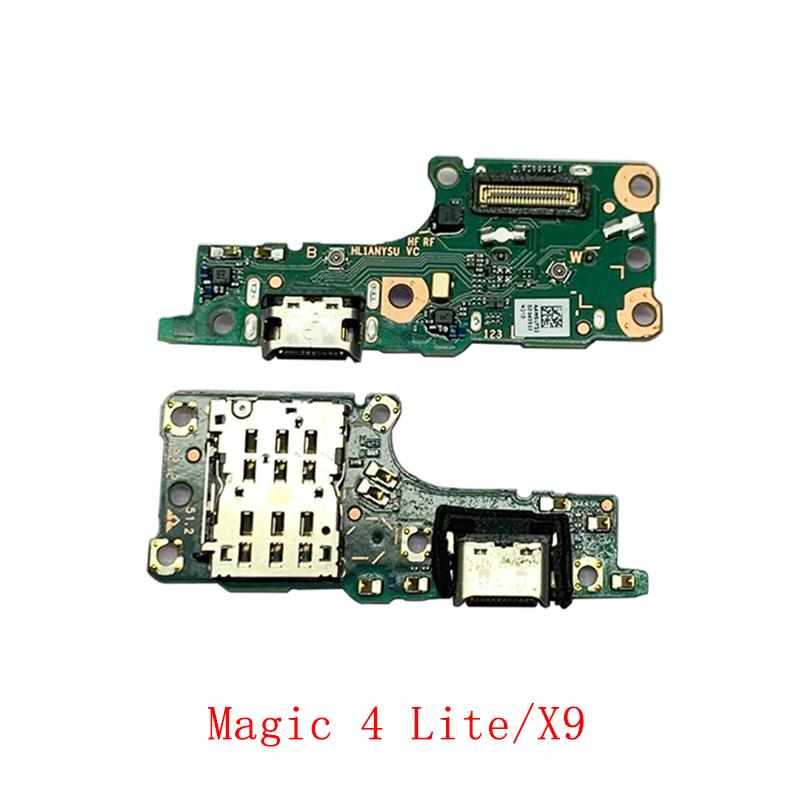 

USB Charging Connector Board Flex Cable For Honor Magic 6 Lite Magic 5 Lite Magic 4 Lite X9 X9A Charging Port Repair Parts Magic 4 Lite