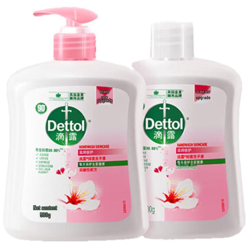 Dettol Moisturizing Antibacterial Hand Soap Refill Set